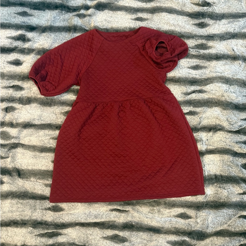 Vero Moda Red Puff Sleeve Sundress